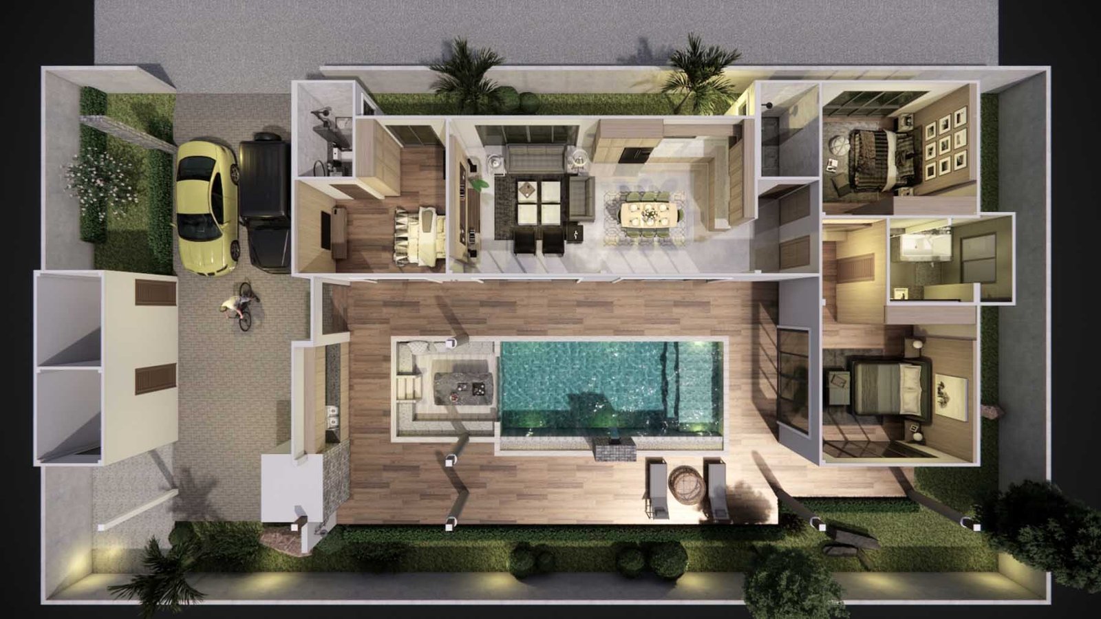 Valley 3 Bedroom Floor Plan